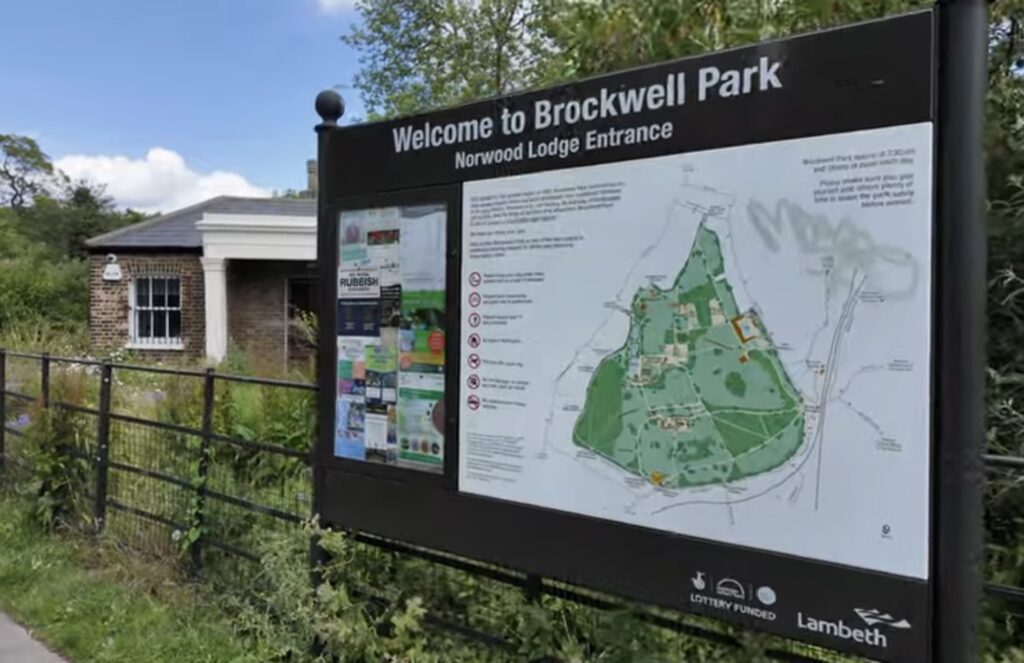 Brockwell Park: Lido, Walled Garden & Skyline Views
